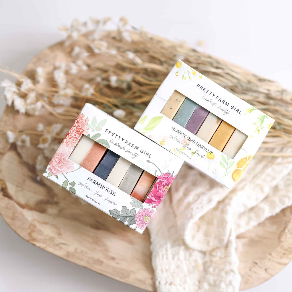Complete Soap Sampler Set – Handmade Tallow & Goat Milk Soap Gift Set