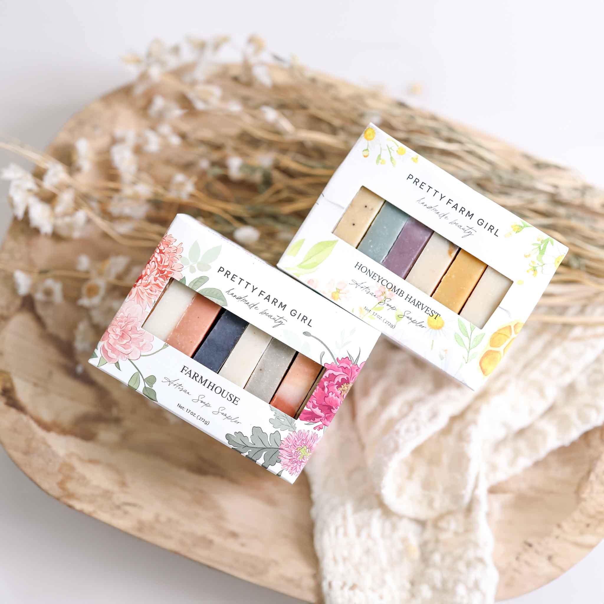 Complete Soap Sampler Set – Handmade Tallow & Goat Milk Soap Gift Set