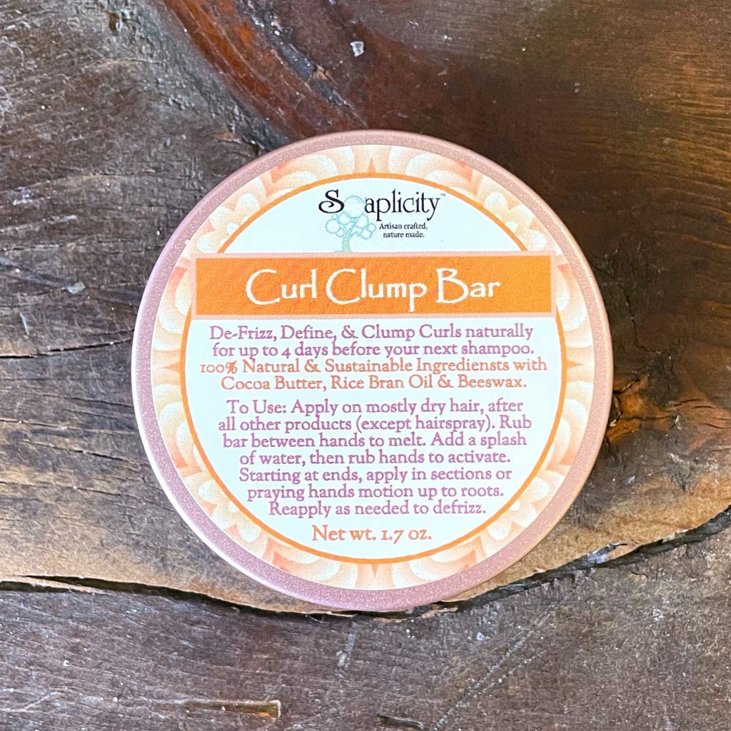 Curl Clump Bar – Natural Defrizz & Curl Pattern Refresh for No-Poo Days