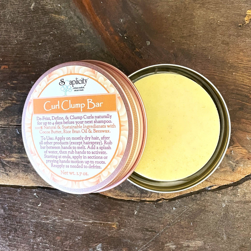 Curl Clump Bar – Natural Defrizz & Curl Pattern Refresh for No-Poo Days