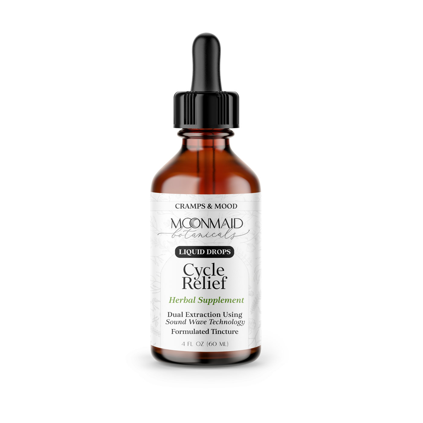 Cycle Relief – 2 oz Liquid Herbal Supplement for Menstrual Support | MoonMaid Botanicals