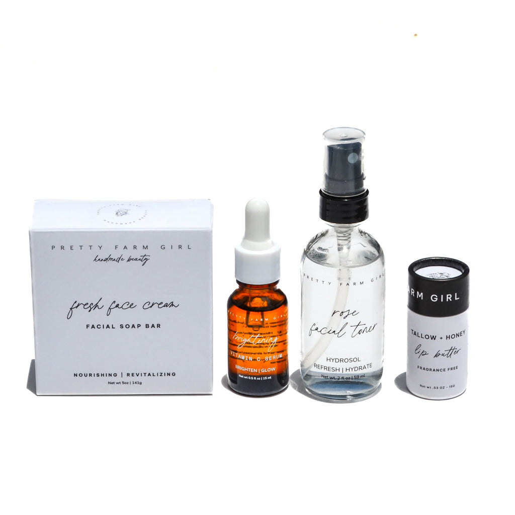Rooted and Ready – Travel-Size Skincare Essentials Kit