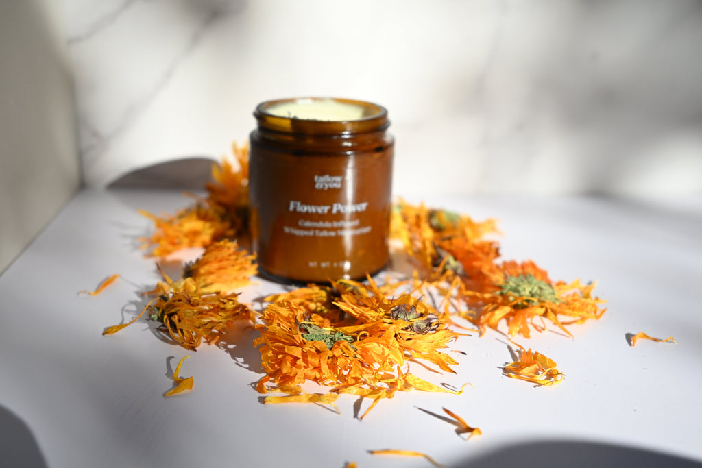Flower Power – Calendula Infused Tallow Balm