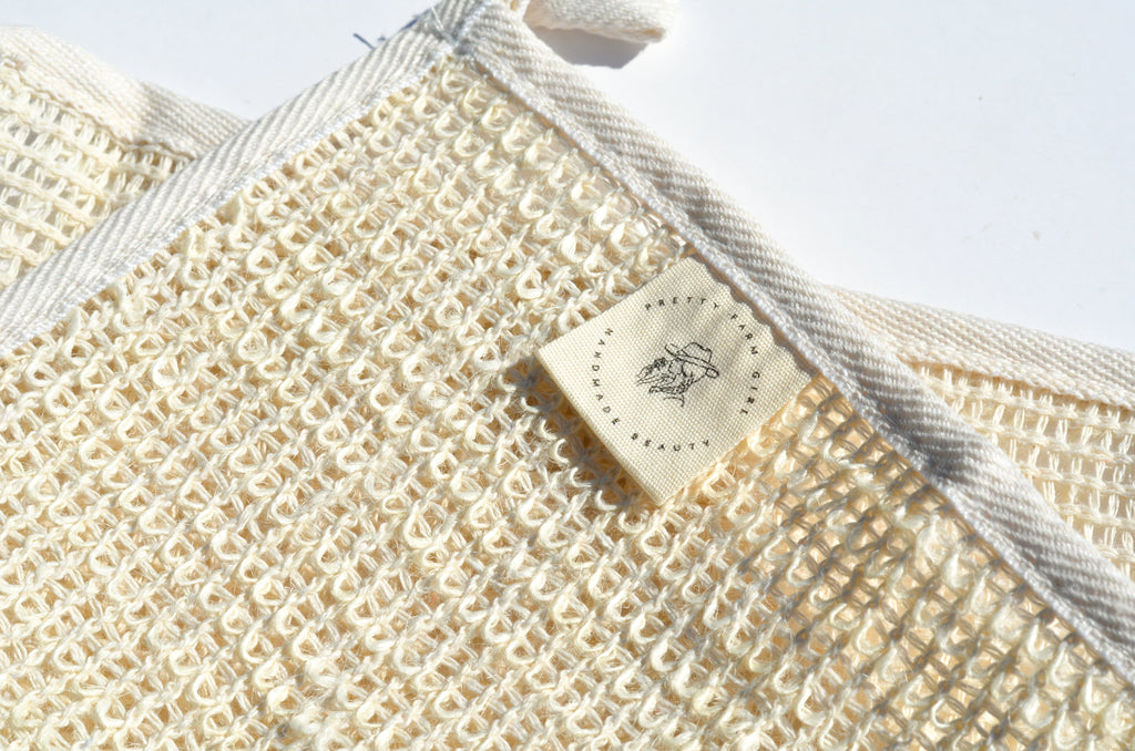 Sisal Exfoliating Wash Cloth – Natural Body Exfoliating Cloth