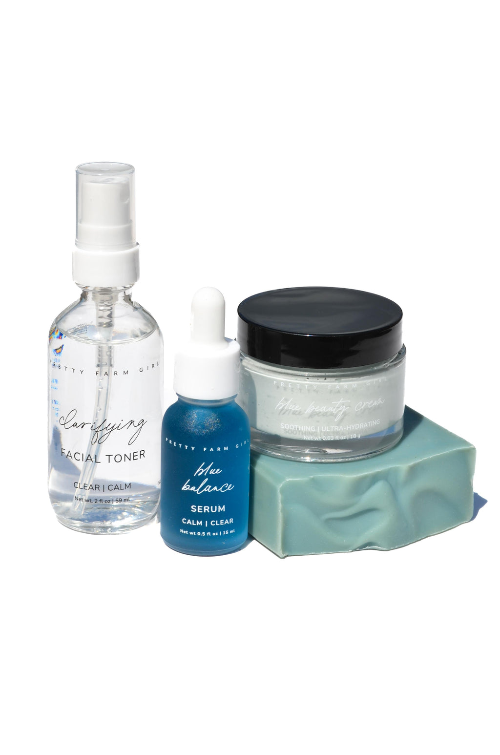 Clear + Calm Basics Kit – Acne & Redness Skincare Starter Set