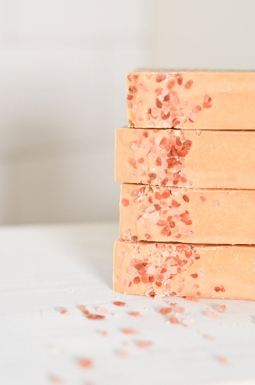 Pink Salt & Grapefruit Tallow & Goat Milk Soap Bar – Detoxifying Handmade Bar