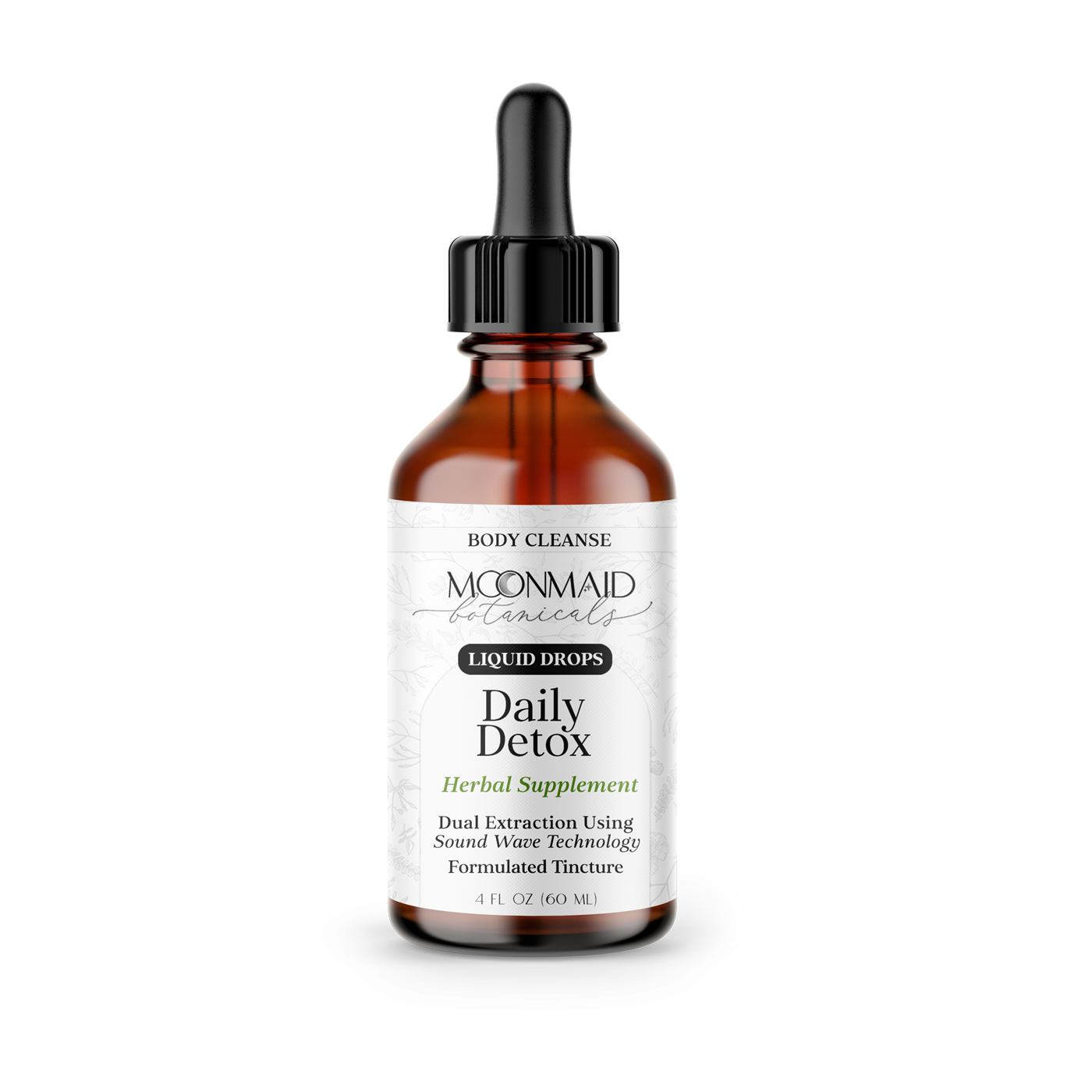 Daily Detox – 2 oz Liquid Herbal Supplement for Liver & Lymph Support | MoonMaid Botanicals