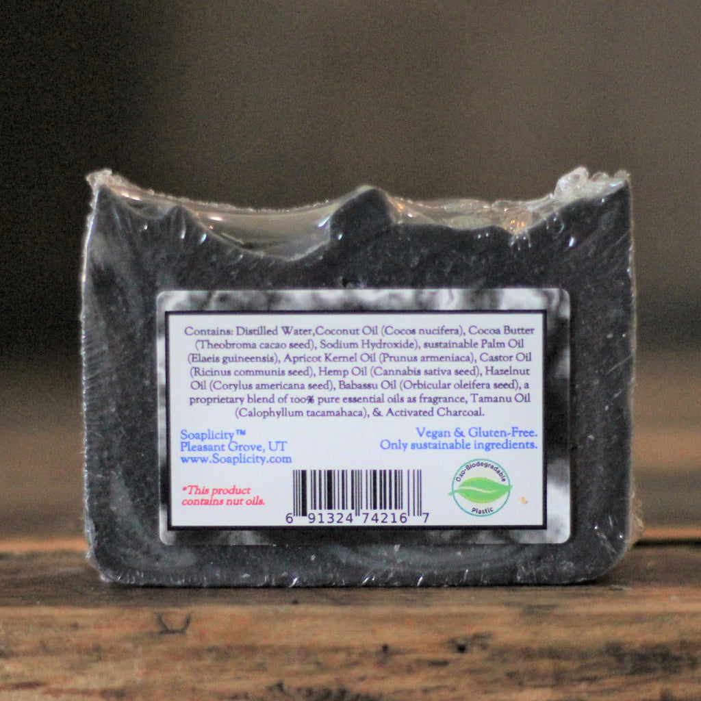 Dark Matter Soap Bar – Natural Men's Soap with Activated Charcoal & Dark Masculine Scent