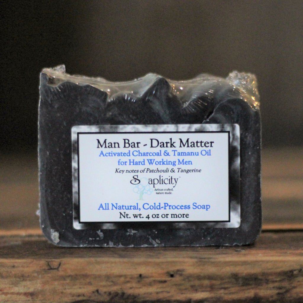Dark Matter Soap Bar – Natural Men's Soap with Activated Charcoal & Dark Masculine Scent