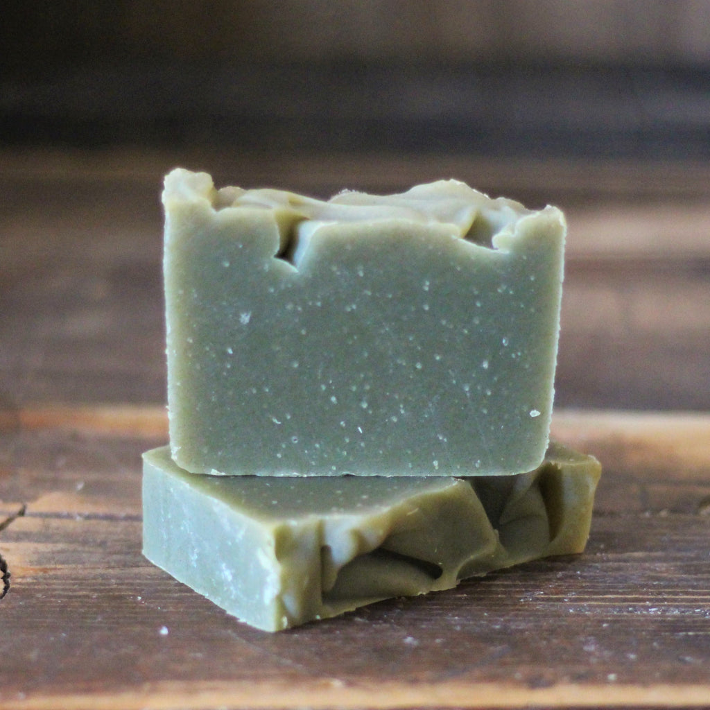 deMenthe Shampoo Bar – Natural Peppermint Shampoo Bar for Scalp Stimulation & Shine
