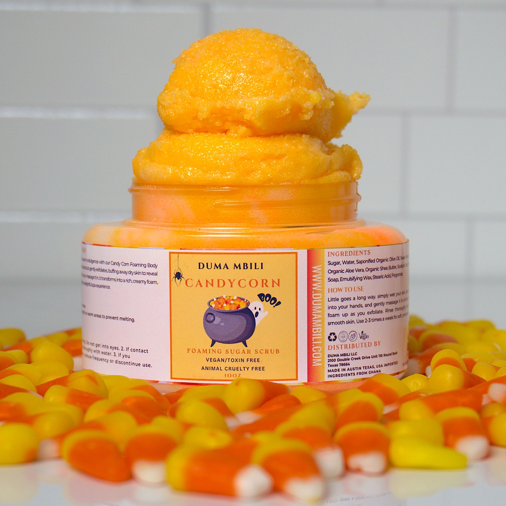 Fall Harvest Foaming Sugar Scrub Collection – 6 Seasonal Scents