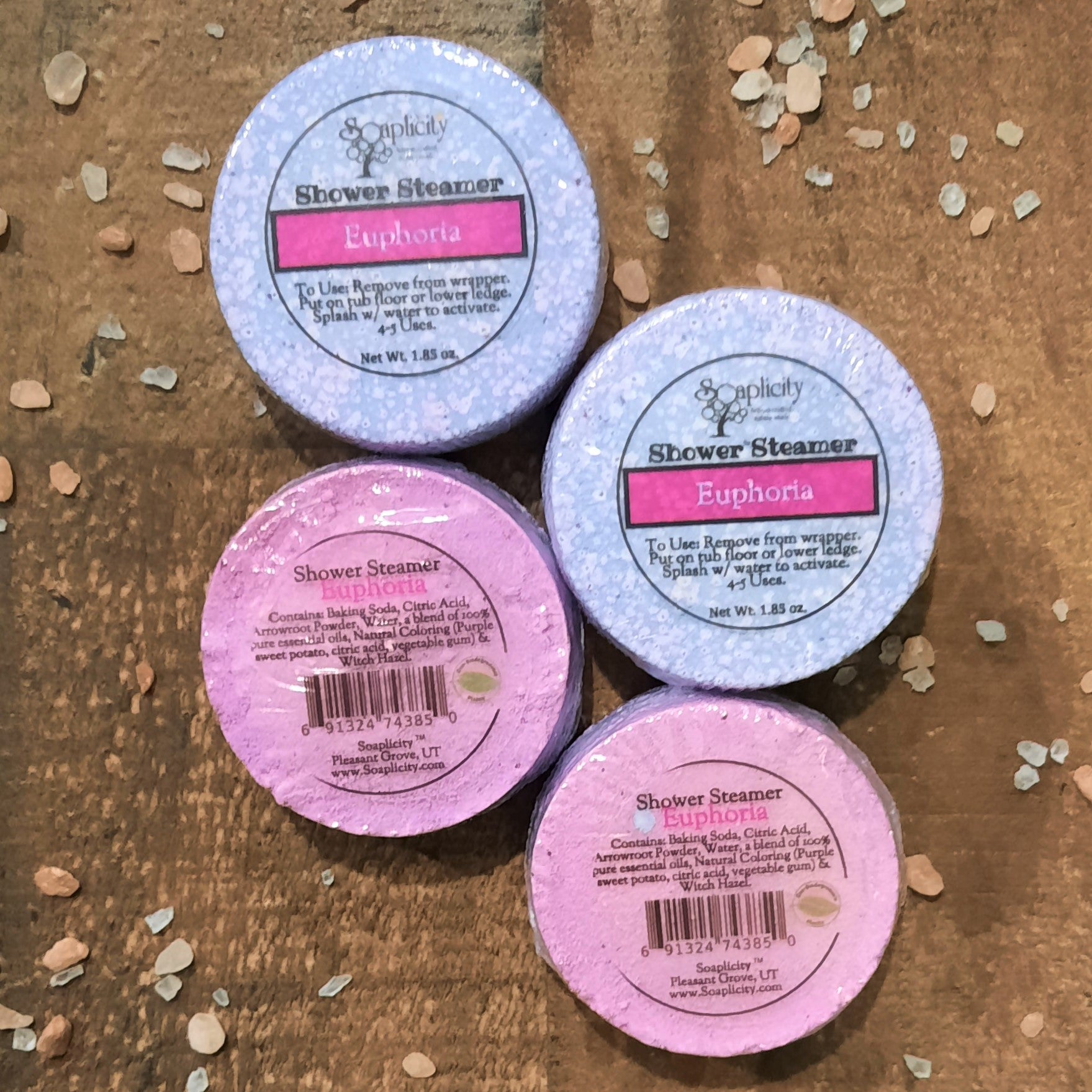 Euphoria Shower Steamer – Natural Aromatherapy Shower Tablet with Iconic Euphoria Scent