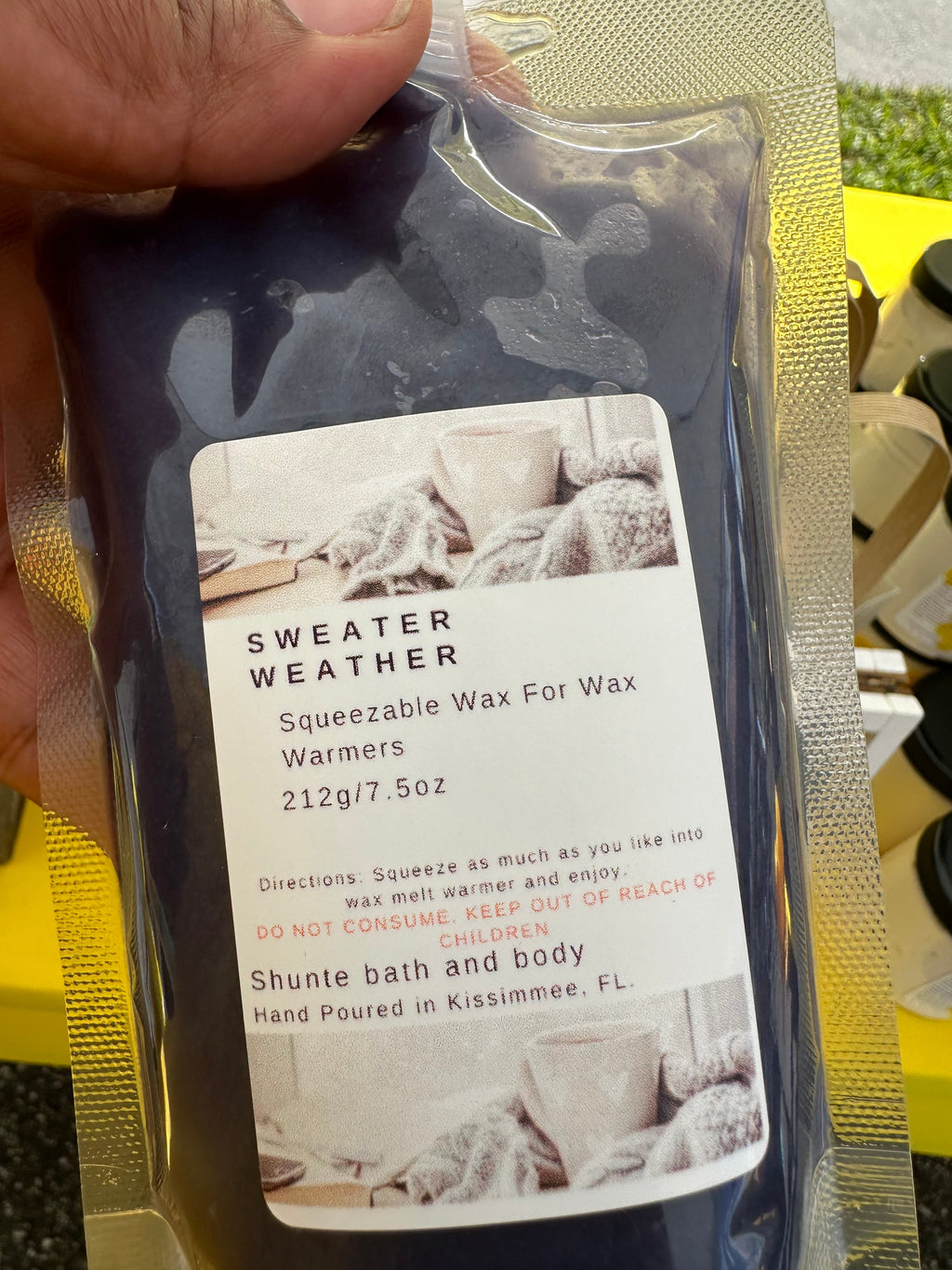 Squeezable Wax Melts – Highly Fragrant 7oz Coconut Wax
