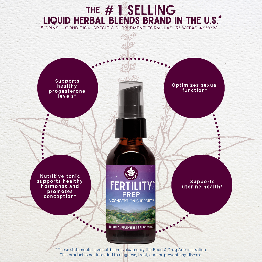 Fertility Prep Conception Support - Herbal Tincture