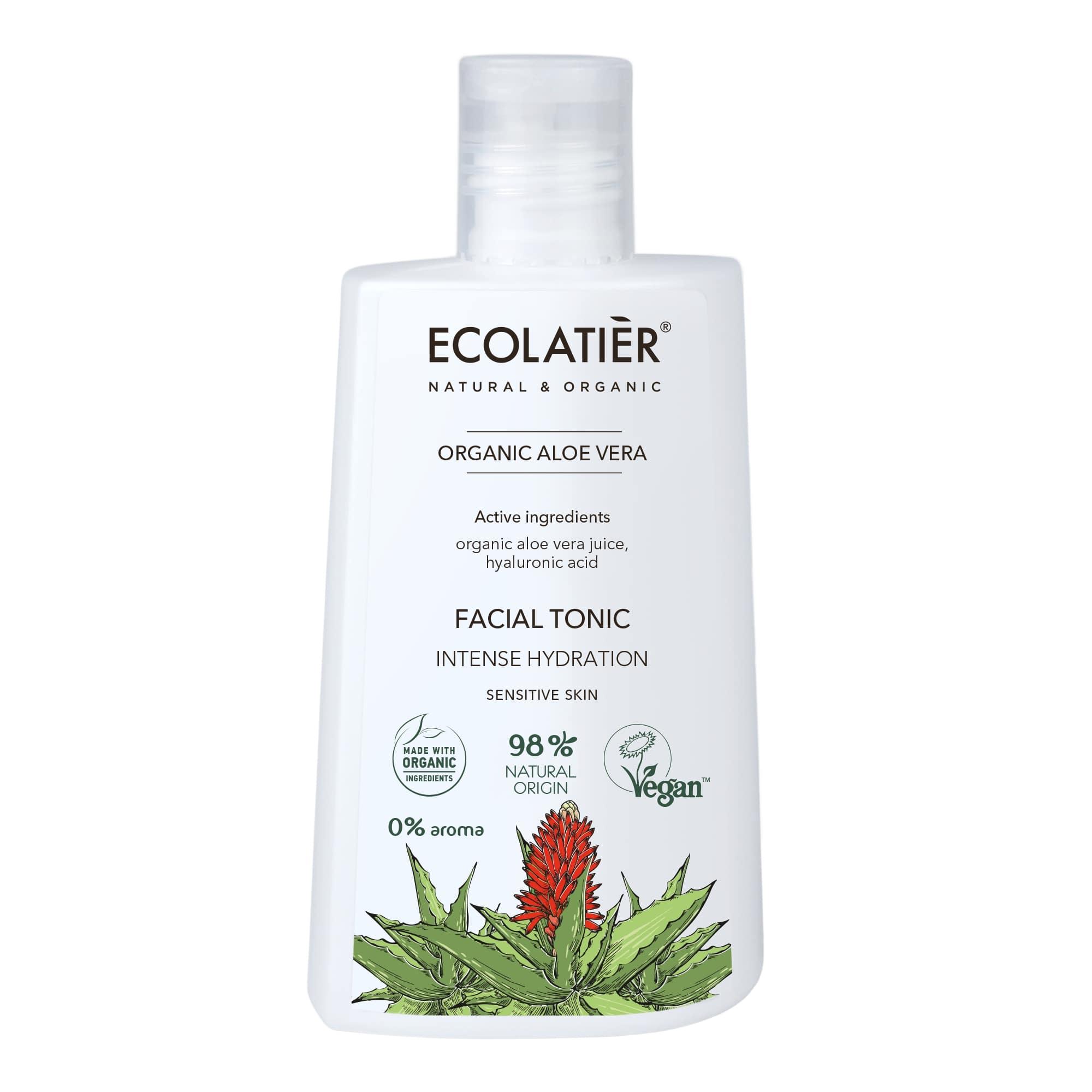 Intense Hydration Facial Tonic with Organic Aloe Vera