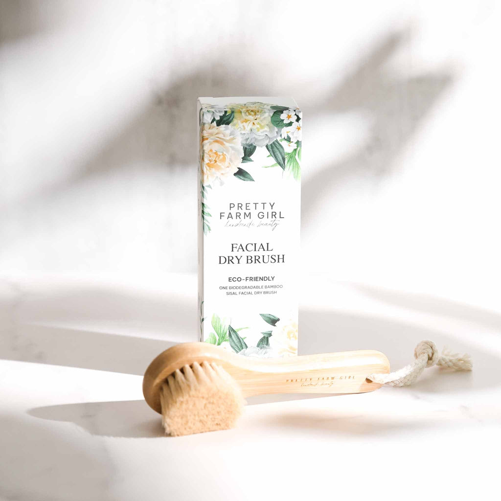 Dry Face Brush – Gentle Facial Exfoliating & Circulation Brush