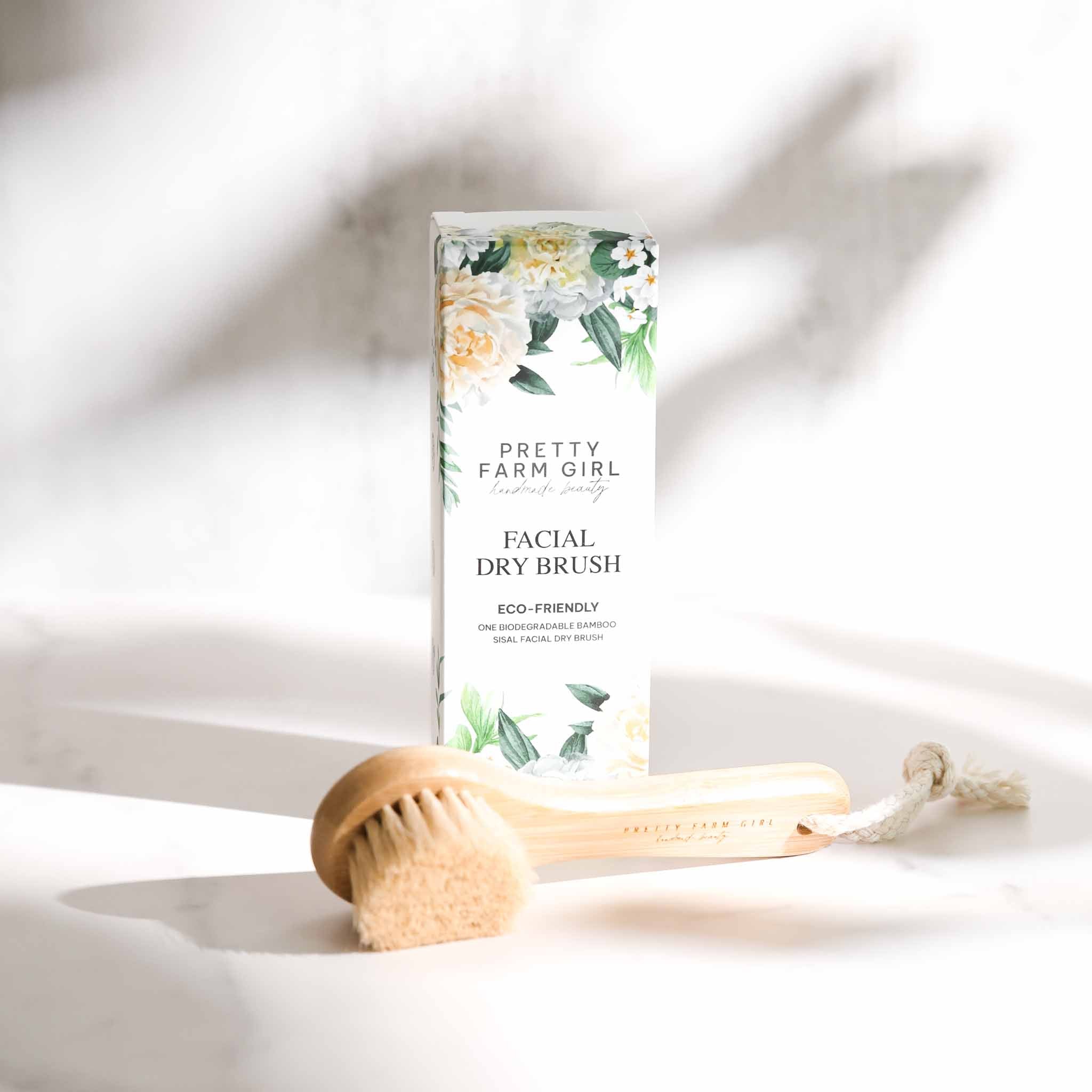 Dry Face Brush – Gentle Facial Exfoliating & Circulation Brush