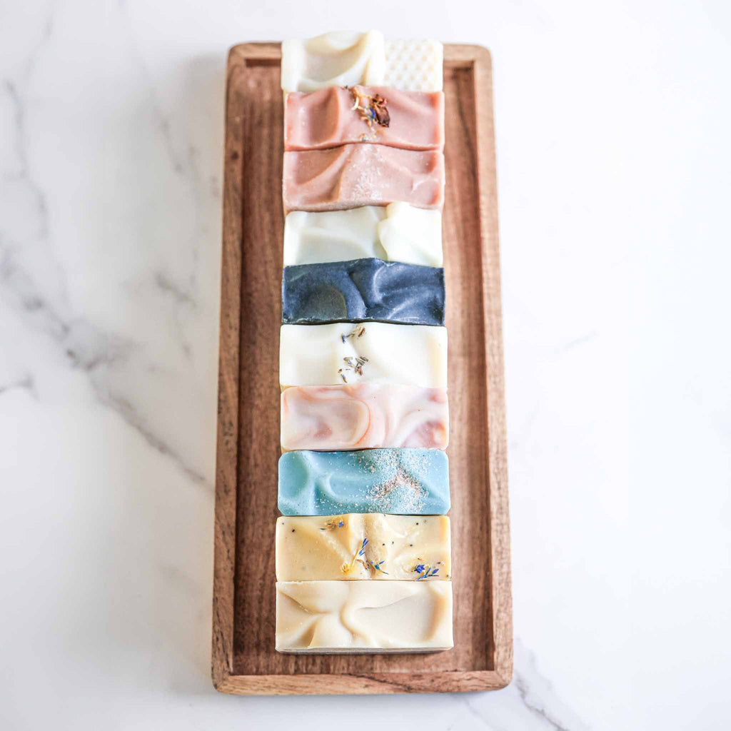 Farmhouse Artisan Goat Milk & Tallow Soap Collection – Full-Size Handmade Soap Set