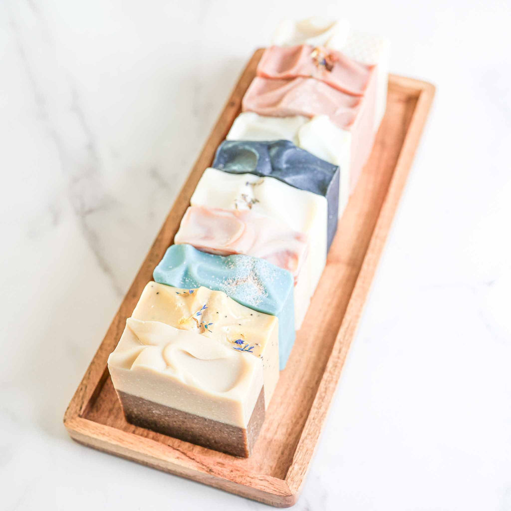 Farmhouse Artisan Goat Milk & Tallow Soap Collection – Full-Size Handmade Soap Set