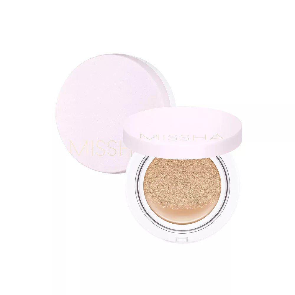 Missha M Magic Cushion Cover Lasting #23 Neutral Medium Beige – Long-Wear Korean Cushion Foundation