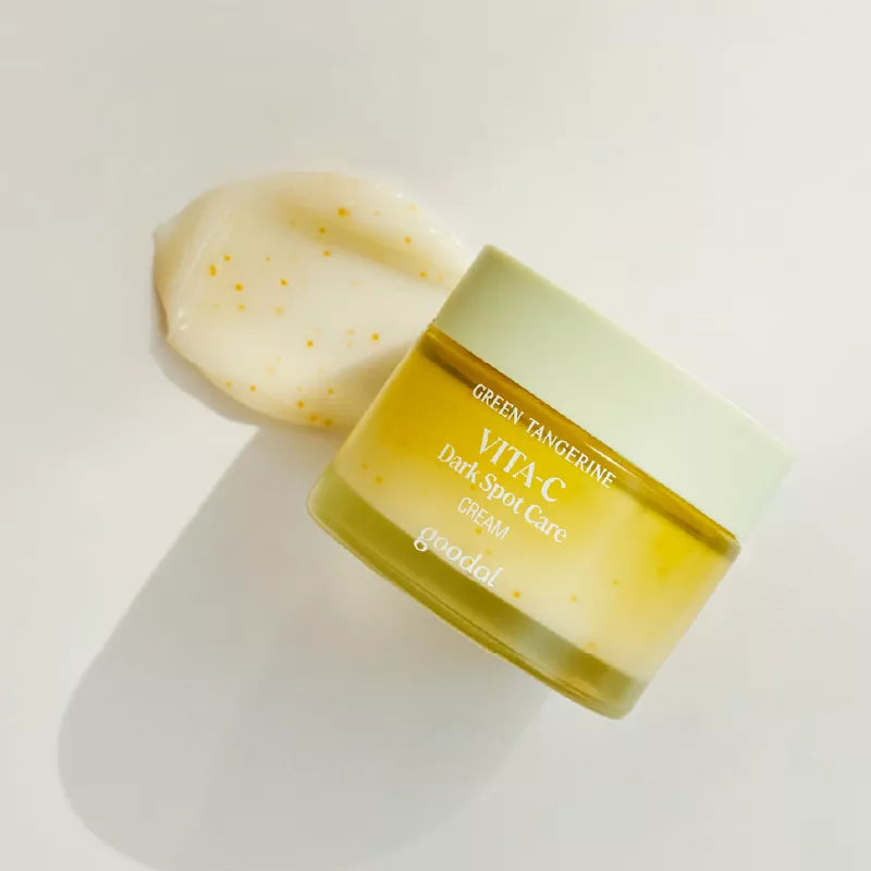 Goodal Green Tangerine Vitamin C Dark Spot Care Cream – Brightening Korean Moisturizer