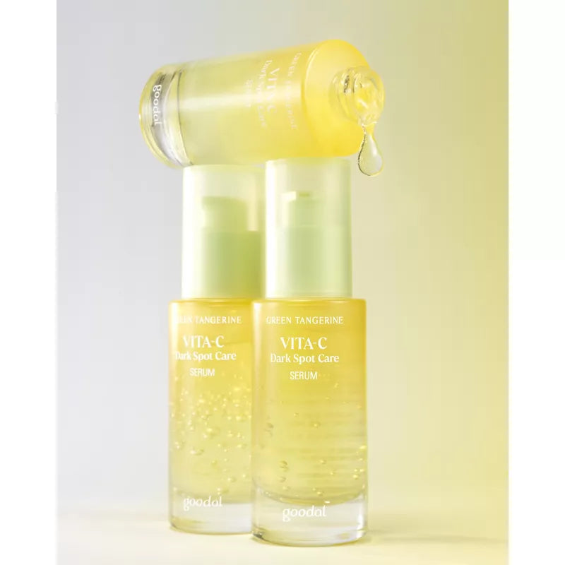 Goodal Green Tangerine Vitamin C Dark Spot Serum – Targeted Brightening Korean Serum