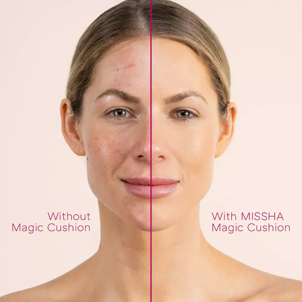 Missha M Magic Cushion Cover Lasting #23 Neutral Medium Beige – Long-Wear Korean Cushion Foundation