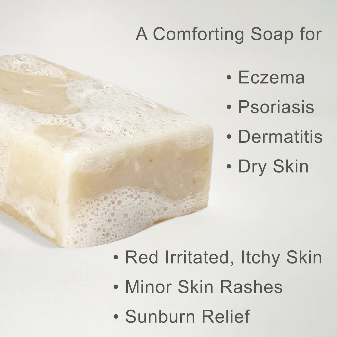 Emu Oil & Oatmeal Rosacea Soap Bar – Gentle Relief for Rosacea-Prone Skin