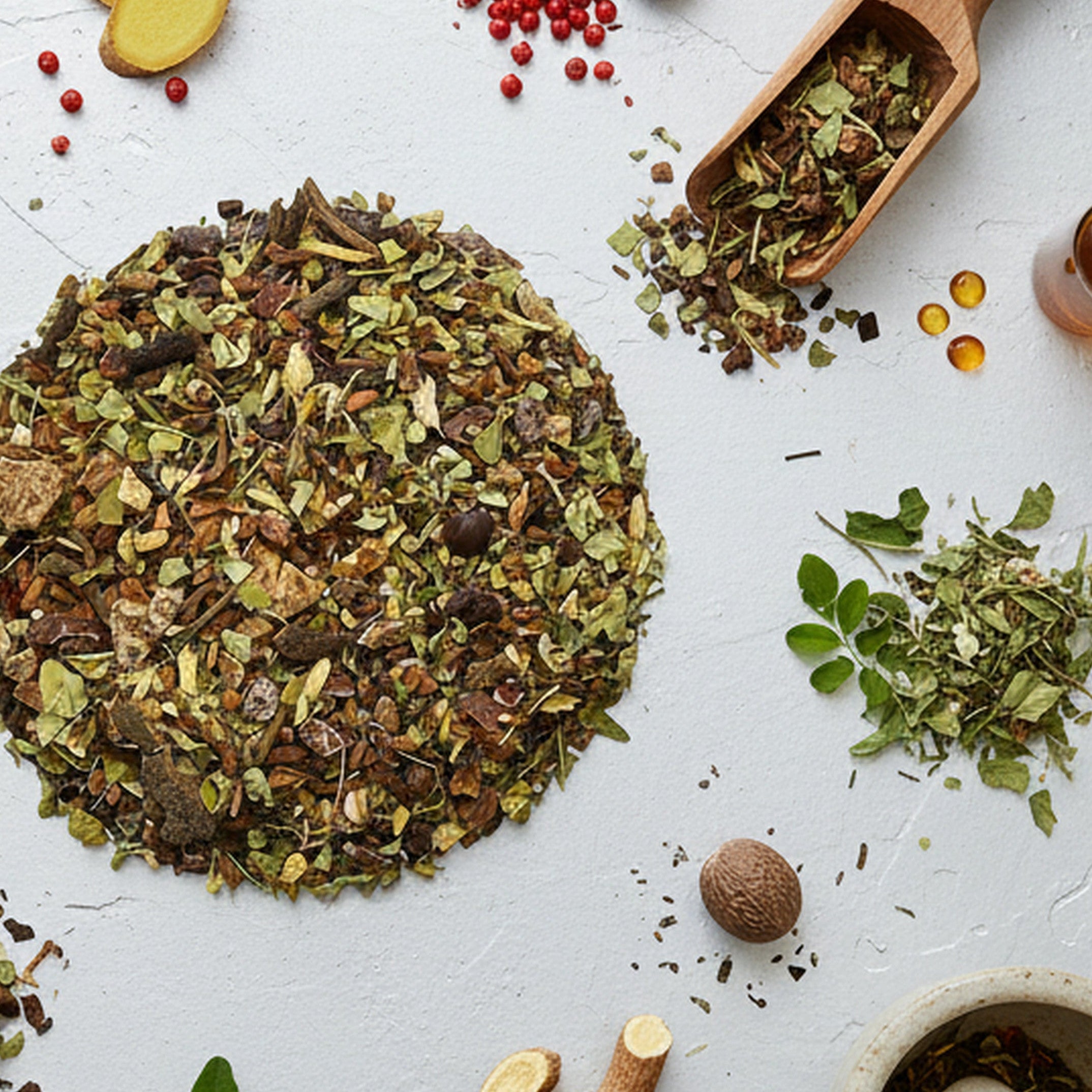 Gingerbread Herbal Tea for Digestion – Warming Digestive Support | MoonMaid Botanicals