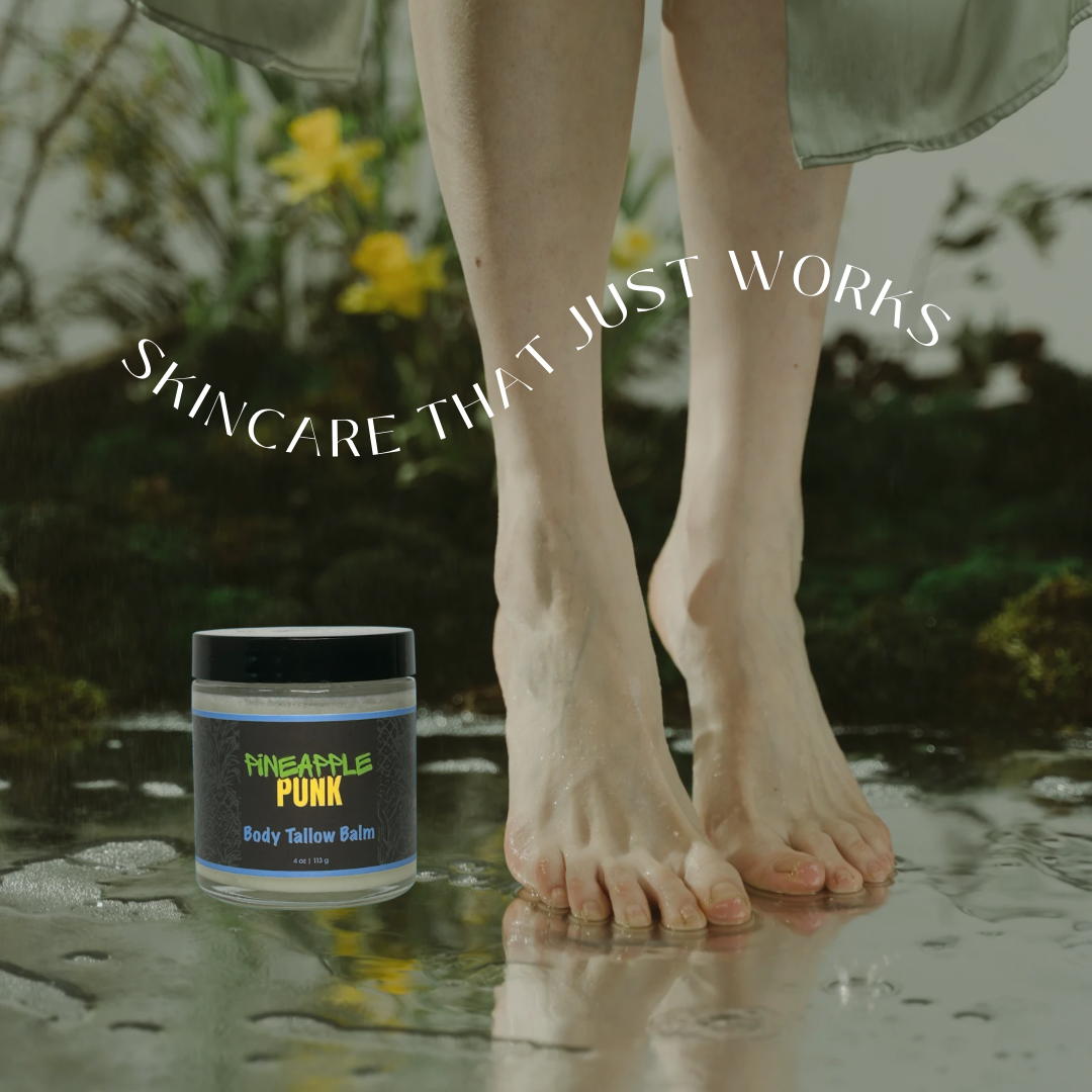 Body Tallow Moisturizer Balm – 100% Grass-Fed