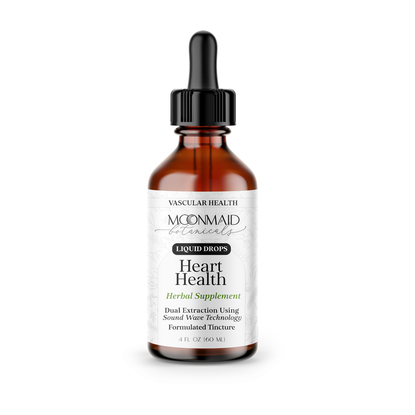 Heart Health – 2 oz Liquid Herbal Supplement for Cardiovascular Support | MoonMaid Botanicals
