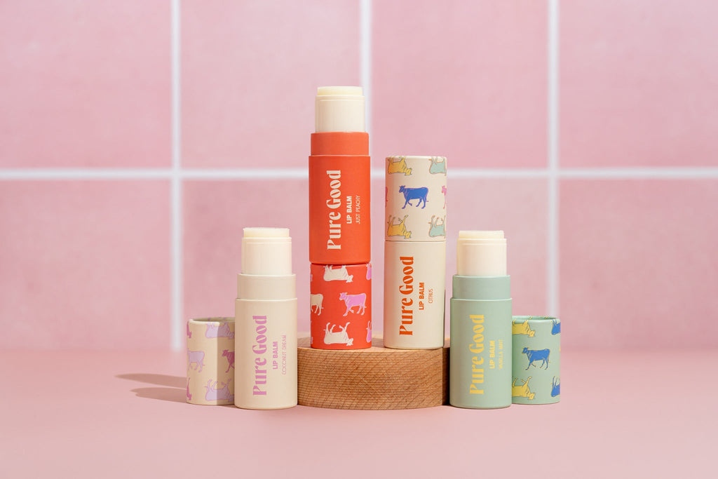 Grass-Fed Tallow Lip Balm – Jumbo Size | Pure Good LLC