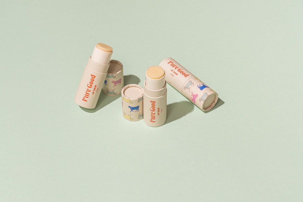 Grass-Fed Tallow Lip Balm – Jumbo Size | Pure Good LLC