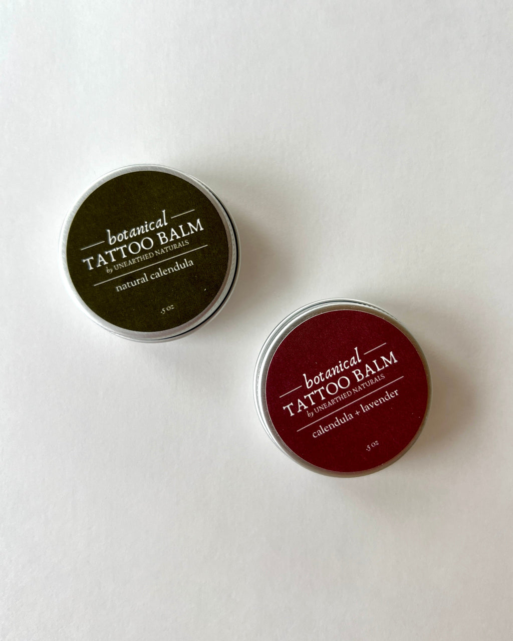 Botanical Tattoo Balm - Calendula Salve | Natural Healing