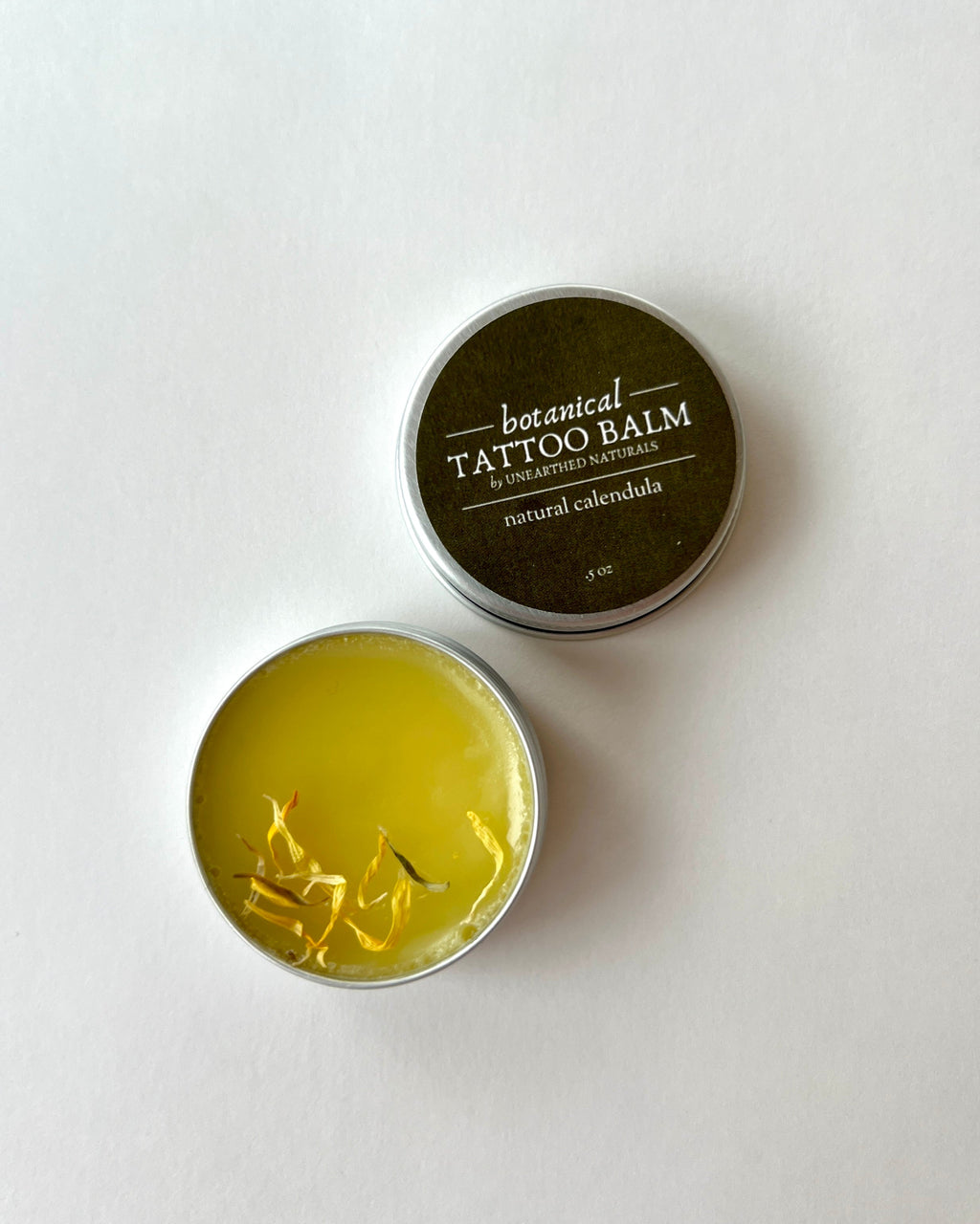Botanical Tattoo Balm - Calendula Salve | Natural Healing