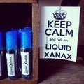 Liquid Xanax | Liquid Calm | Anxiety Panic Attack Natural Relief | Essential Oil Roll on Steel Ball Roller Bottle |  Calming Relaxing Organic |Woman Owned