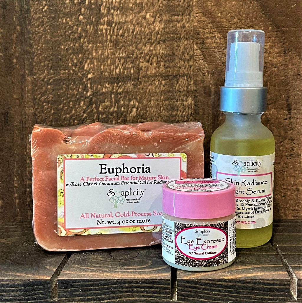 Time Warp Trio Sets for Mature Skin – Anti-Aging Skincare Bundle