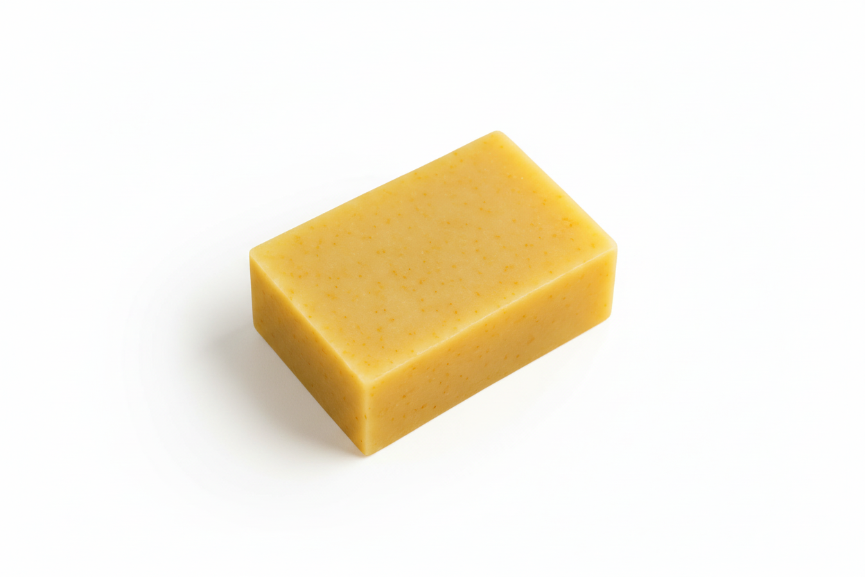Golden Glow by KindWell – Lemon Vanilla Turmeric Face Bar