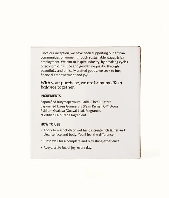 Traditional African Black Soap Bar – Joy