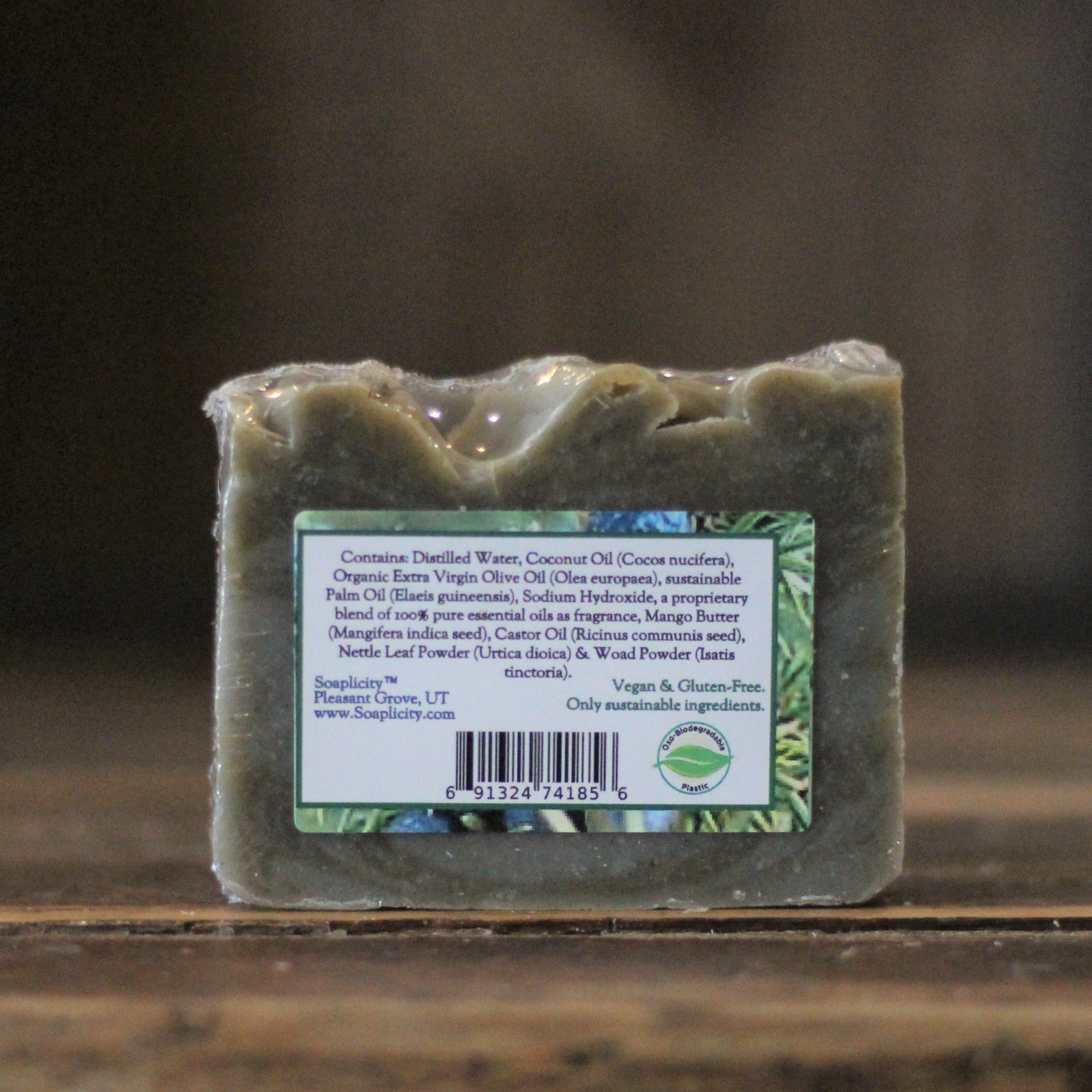 Juniper Cliffs Soap Bar – Outdoorsy Natural Soap with Juniper Berry & Vetiver