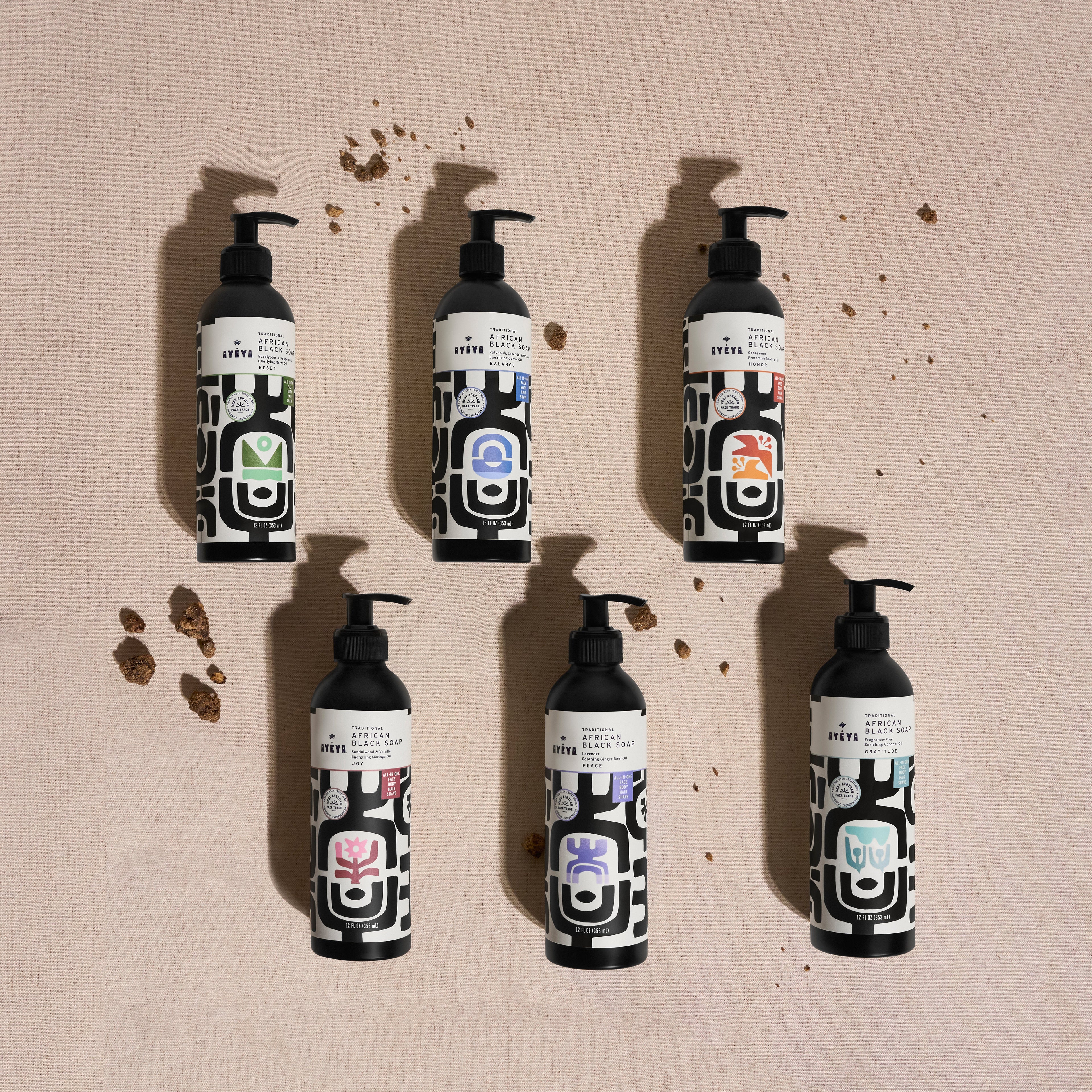 Traditional African Black Liquid Soap – Joy