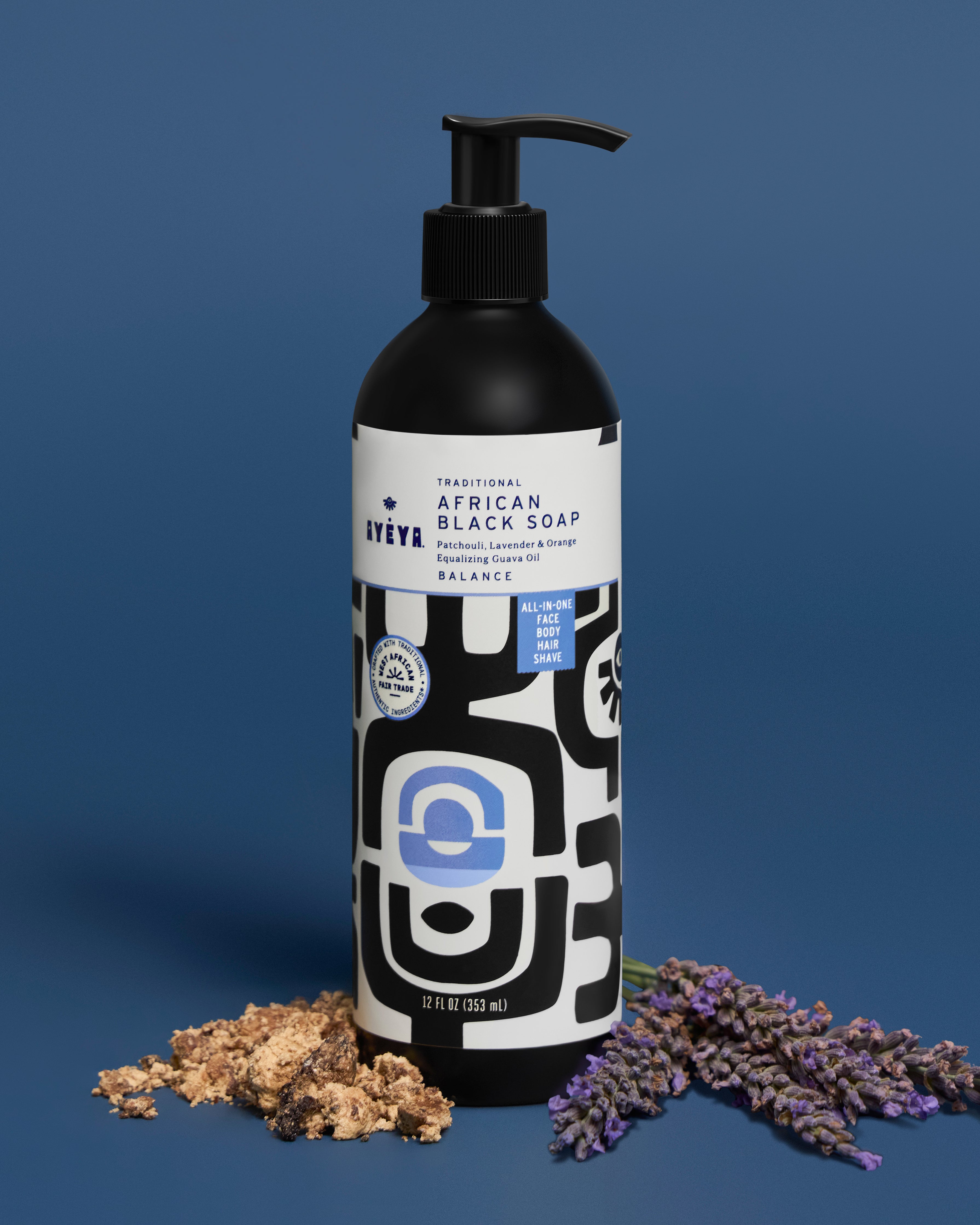 Traditional African Black Liquid Soap – Balance