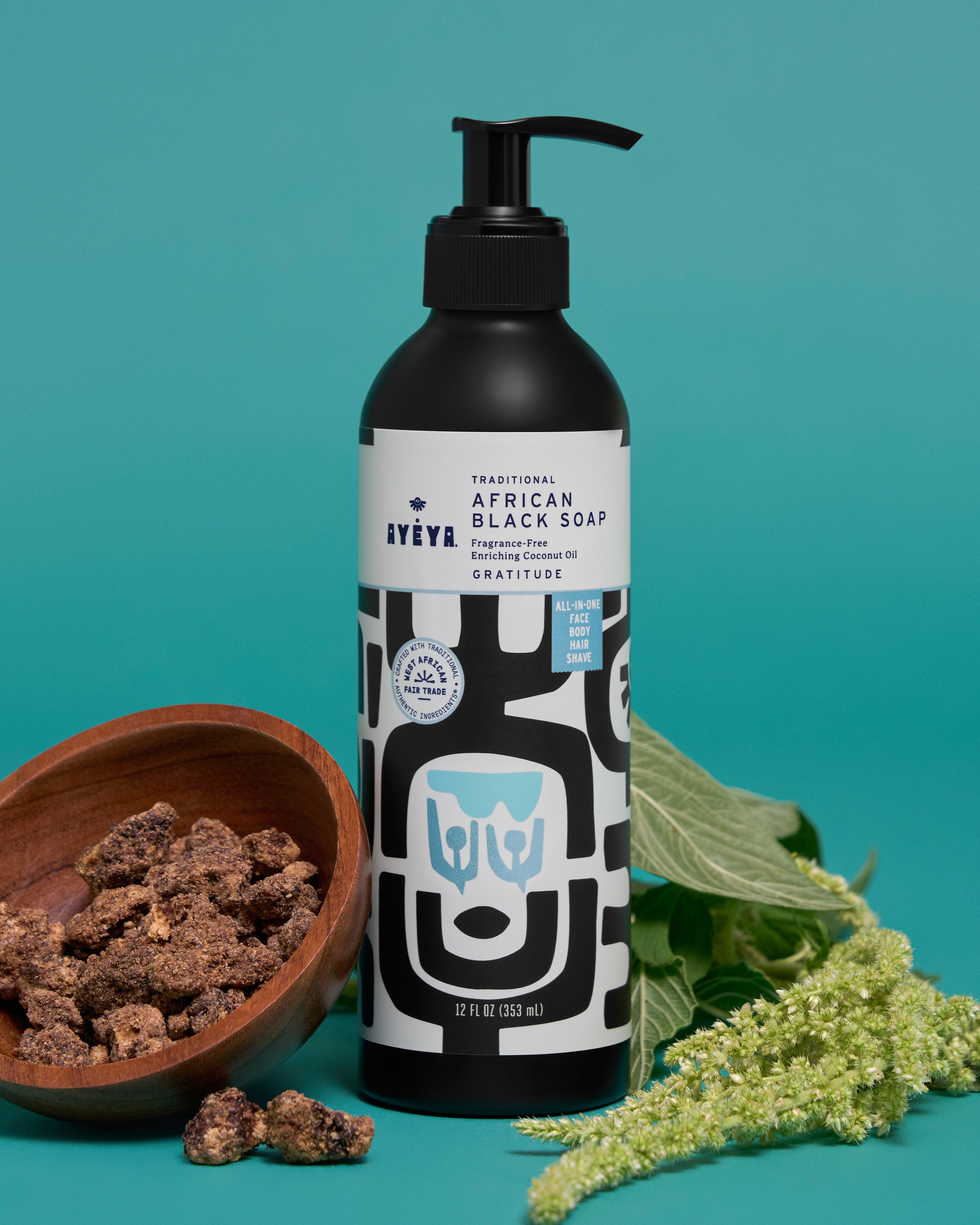 Traditional African Black Liquid Soap – Gratitude
