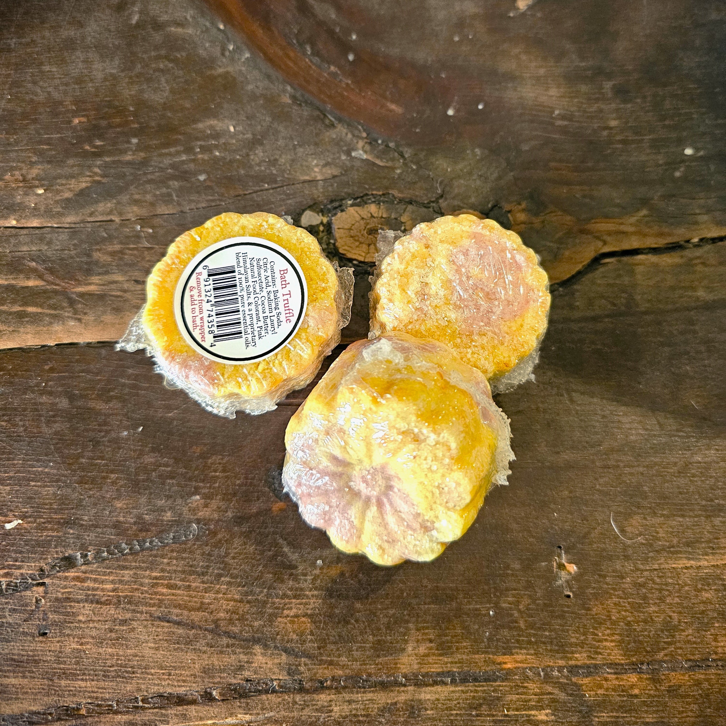 Bubble Bath Truffles – Mini Natural Fizzing Bubble Bath Bombs with Cocoa & Mango Butter