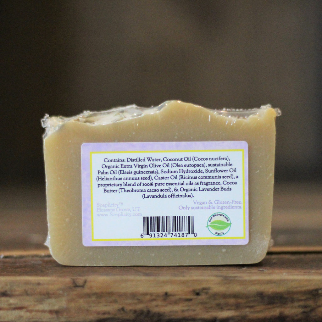 Lavender Vanilla Soap Bar – Calming & Nourishing Natural Bar Soap