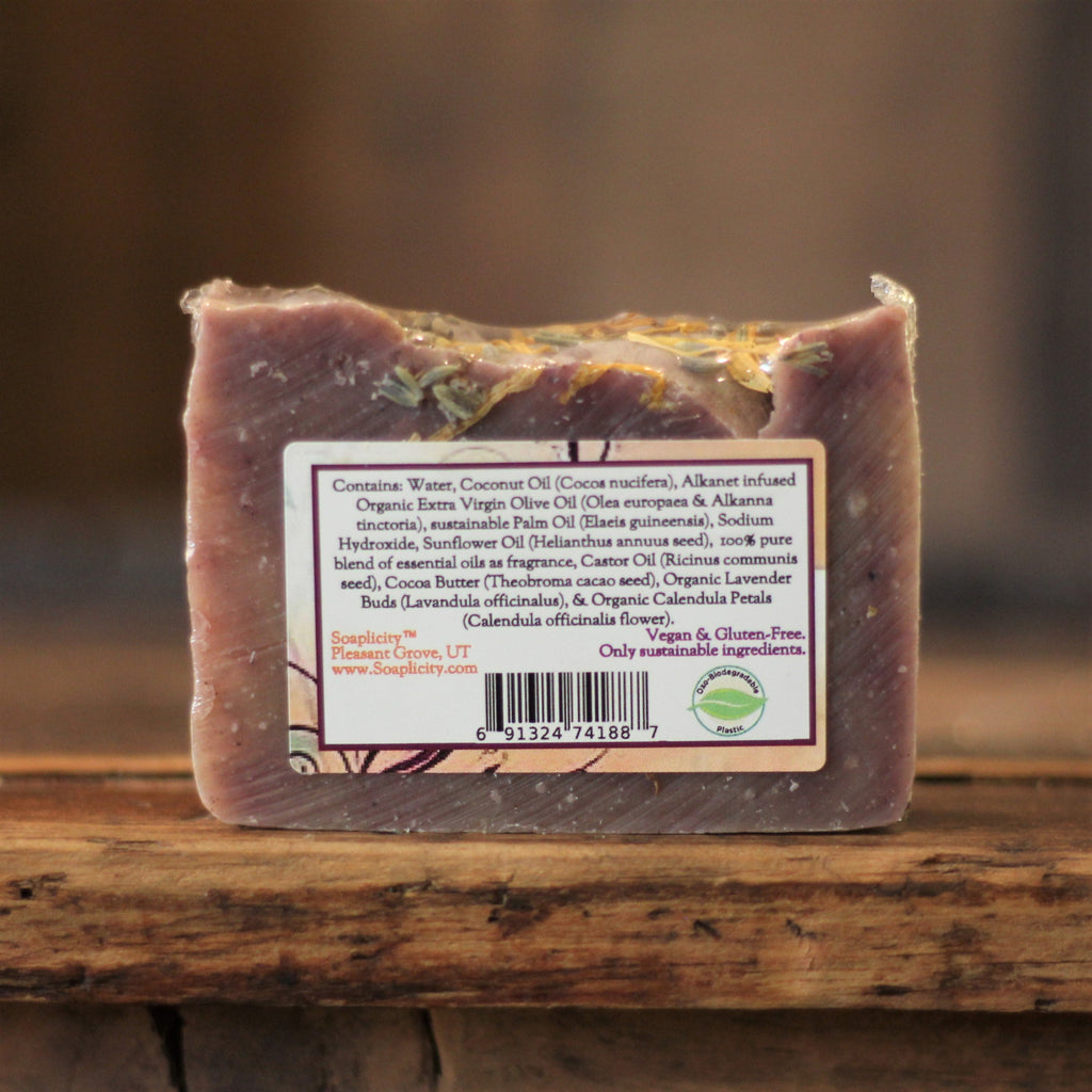 Lavender Kiss Soap Bar – Calming Natural Bar Soap with Lavender