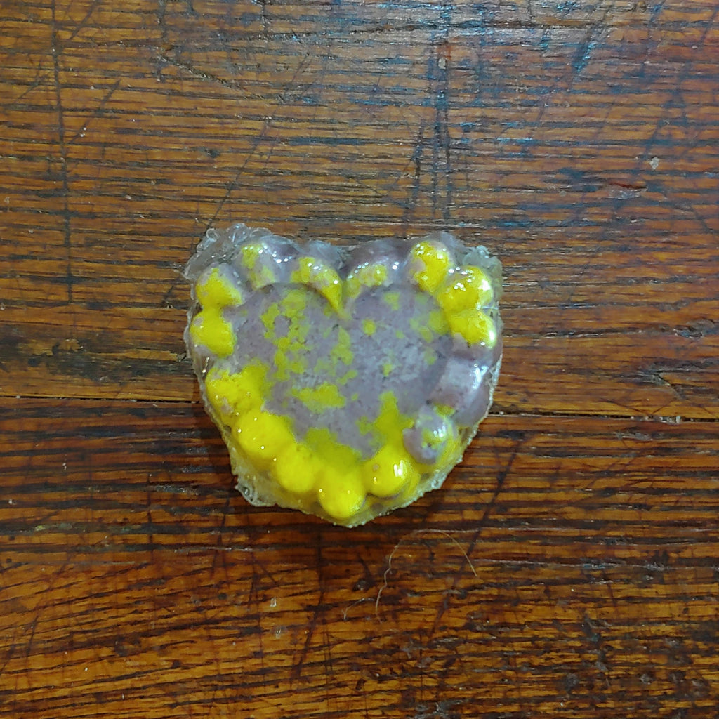 Lavender Vanilla Bubble Bomb – Natural Fizzing Bubble Bath with Shea & Mango Butter