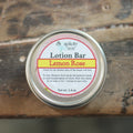 Lemon Rose Lotion Bar – Brightening & Romantic Solid Moisturizer