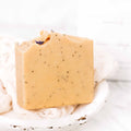 Lemon, Honey & Poppy Seed Tallow & Goat Milk Soap Bar – Brightening Handmade Bar
