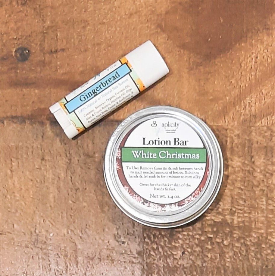 Lip & Lotion Gift Sets – Natural Lotion Bar & Lip Balm Duo